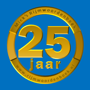 Micks Rijmwoordenboek 25 Years